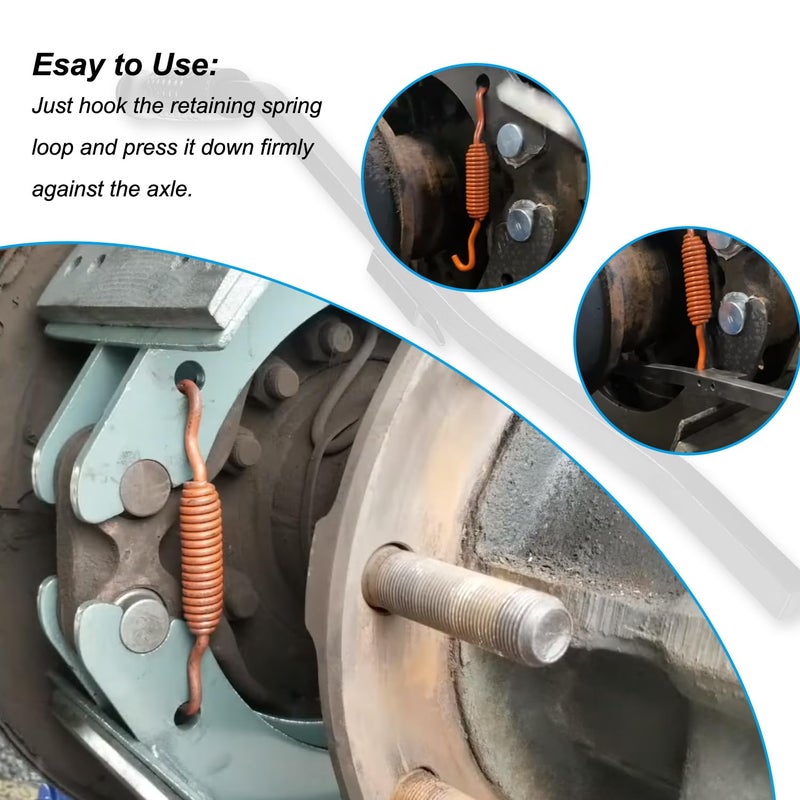 Bestong 5081 S-Cam Air Brake Spring Tool Compatible for Heavy-Duty Tractors and Trailers Diesel Drive Semi-Truck Replace Brake Shoe - Image 2